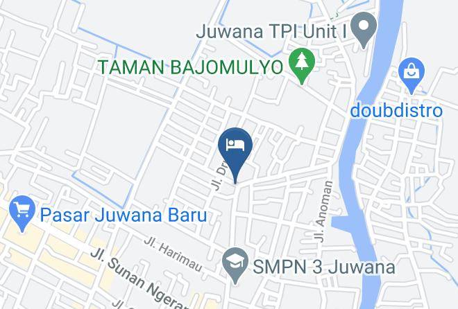 Pati Regency - Hotel Hang Tuah Maps