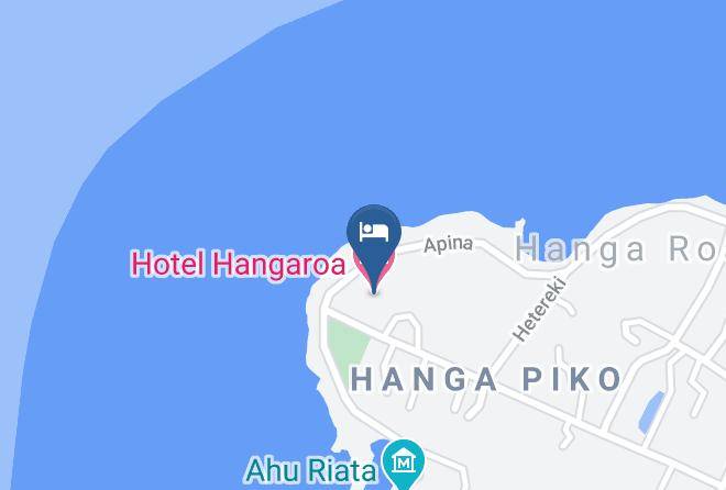 Easter Island - Hotel Hangaroa Maps