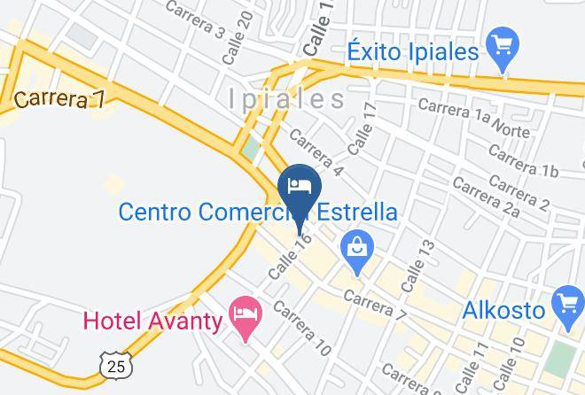 Ipiales - Hotel Hangas Mayo Maps