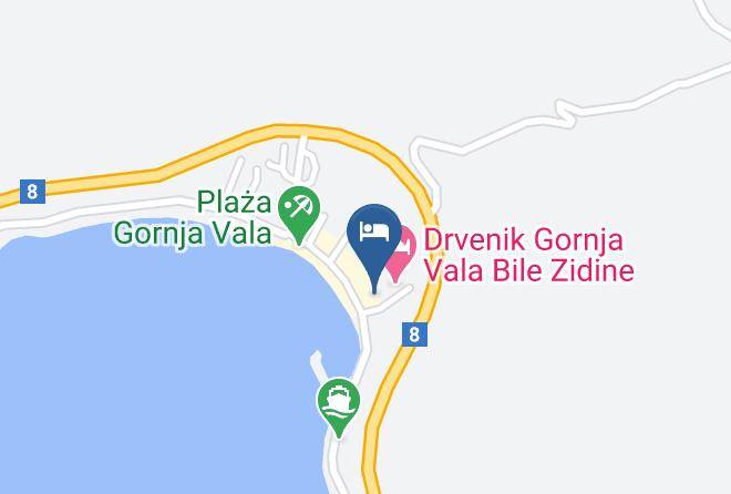 Gradac - Hotel Hani 4 Zvjezdice Maps