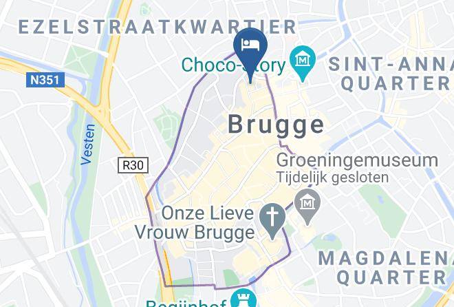 West Flanders - Hotel Hans Memling Maps