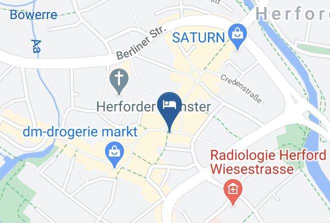 Herford - Hotel Hansa Maps