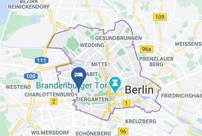Stadt Berlin - Hotel Hansablick Maps