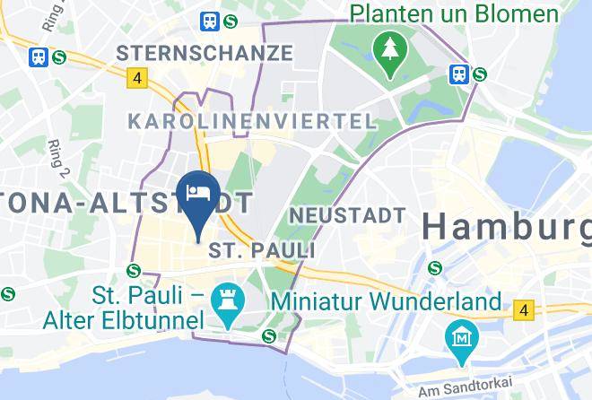 Hotel Hansehof Map