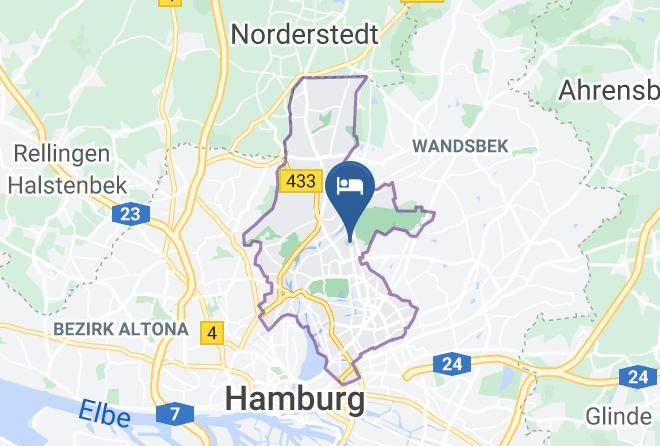 Stadt Hamburg - Hotel Hansehus Mitte Maps