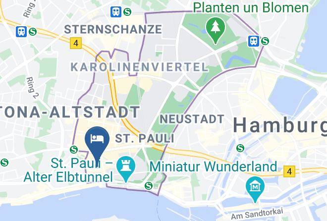 Stadt Hamburg - Hotel Hanseport Hamburg Maps