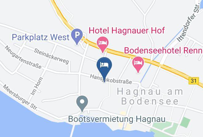 Hotel Hansjakob Map