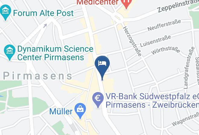 Pirmasens - Hotel Hans Sachs Hof Neuner Jehle Gmbh Maps