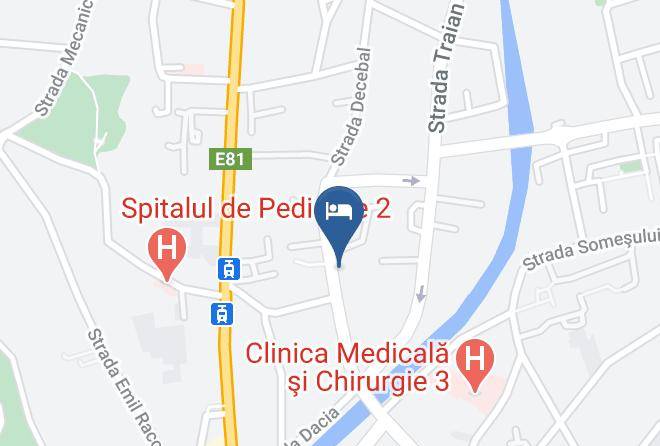 Cluj Napoca - Hotel Hanul Fullton Maps