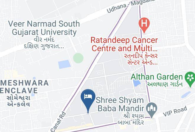 Surat - Hotel Happinex Maps