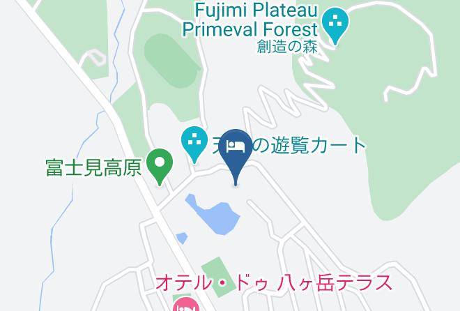 Hotel Happoenshika Hot Spring Map