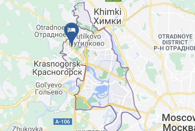 Moscow - Hotel Happy Day Maps