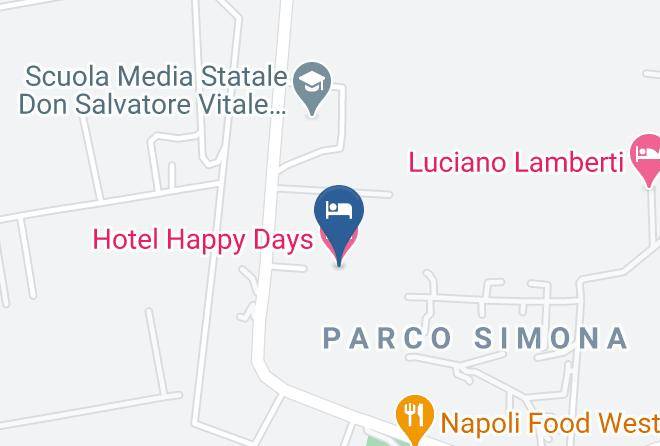 Naples - Hotel Happy Days Maps