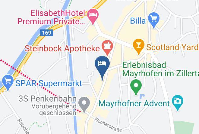 Schwaz - Hotel Harakiri Lifestyle Mayrhofen Maps
