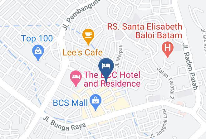 Batam - Hotel Harapan Baru Maps