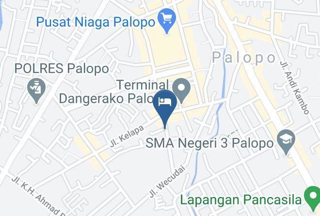 Kota Palopo - Hotel Harapan Maps