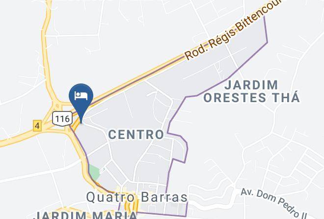 Hotel Harbor Self Graciosa Quatro Barras Map