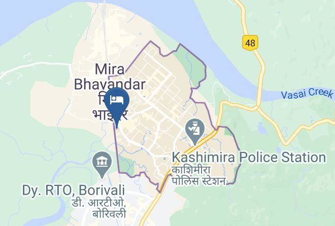 Mira Bhayander - Hotel Hardik Palace Maps