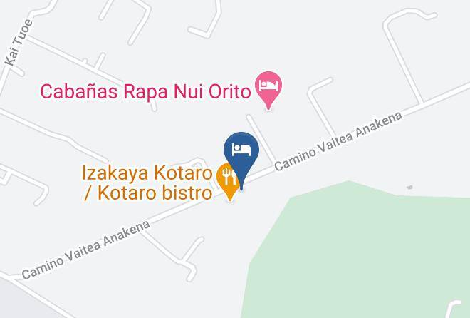 Easter Island - Hotel Hare Uta Maps