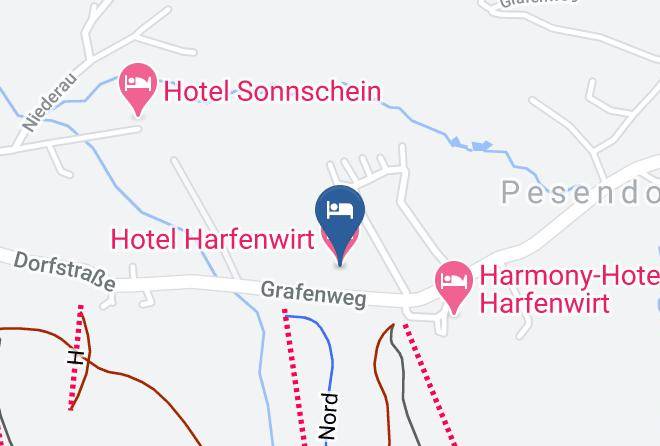 Kitzbuhel - Hotel Harfenwirt Maps