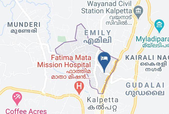 Kalpetta - Hotel Haritagiri Maps