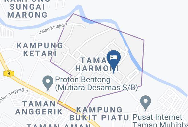 Bentong - Hotel Harmoni Bentong Maps