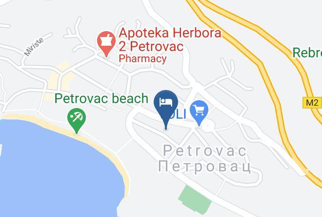 Budva - Hotel Harmony Maps