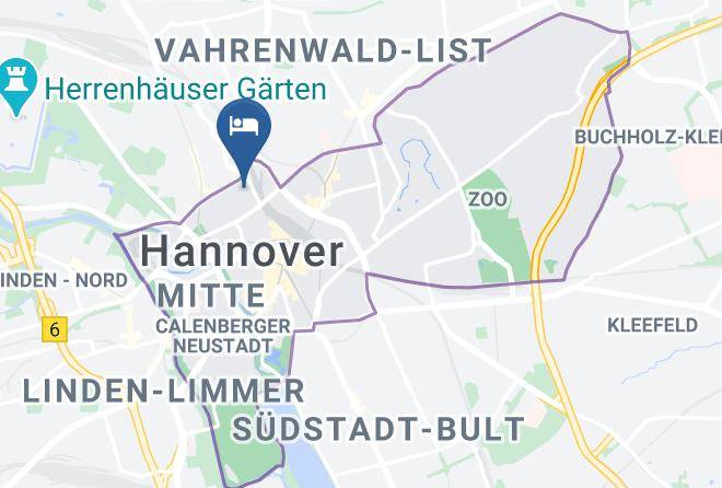 Stadt Hannover - Hotel Harmony Maps