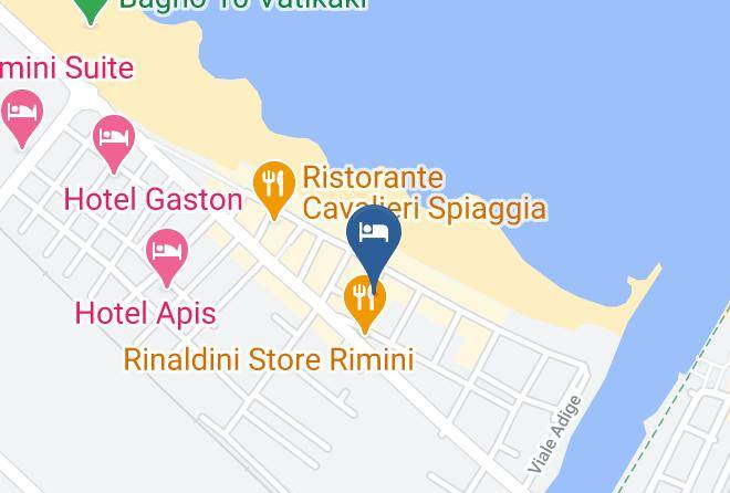 Rimini - Hotel Harmony Rimini Maps