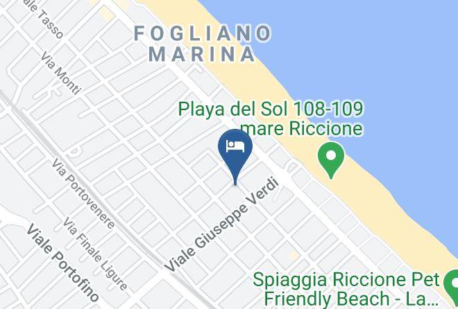 Rimini - Hotel Harmony Maps