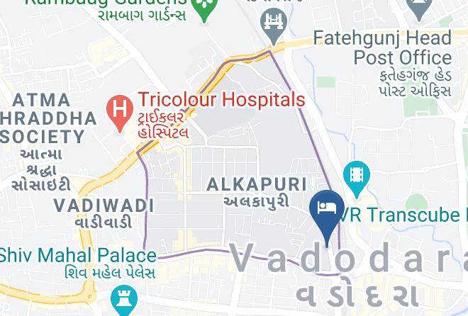 Vadodara - Hotel Harmony Maps