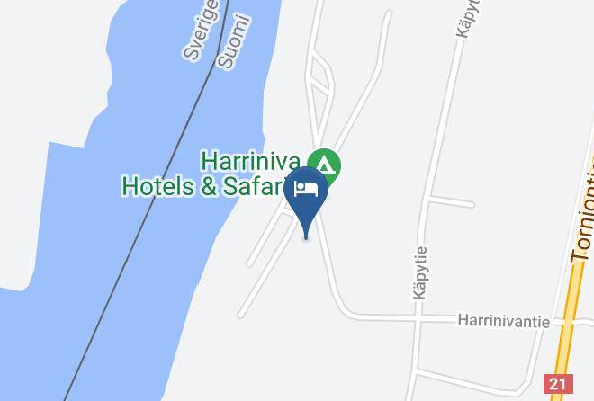 Muonio - Hotel Harriniva Maps