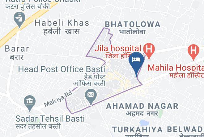 Basti - Hotel Harsh Deep Palace Maps