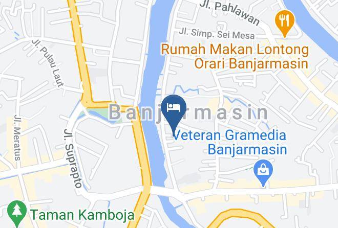 Banjarmasin - Hotel Harton International Maps