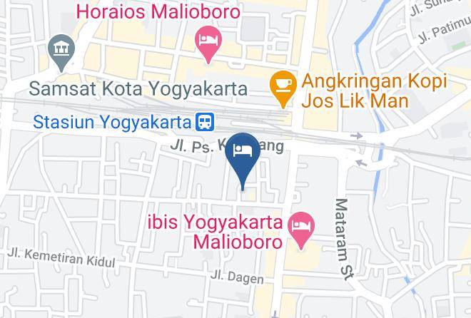 Kota Yogyakarta - Hotel Harum Maps