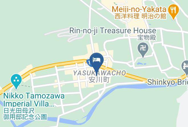 Nikko City - Hotel Harumoto Maps