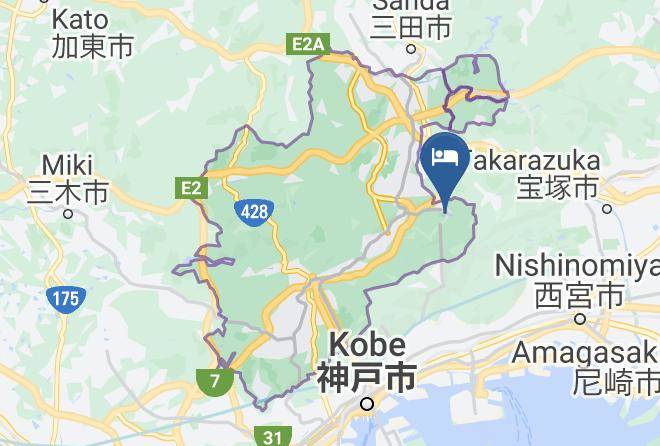 Kobe City Kita Ward - Hotel Harvest Arima Rokuirodori Maps