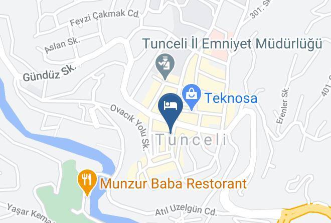 Tunceli Mogultay - Hotel Has Maps