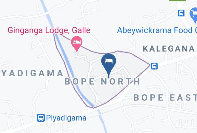 Galle - Hotel Hasaral Maps