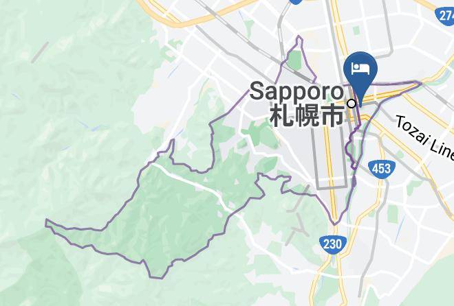 Sapporo City Chuo Ward - Hotel Hashimoto Maps