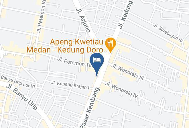 Kota Surabaya - Hotel Hasma Jaya 2 Maps