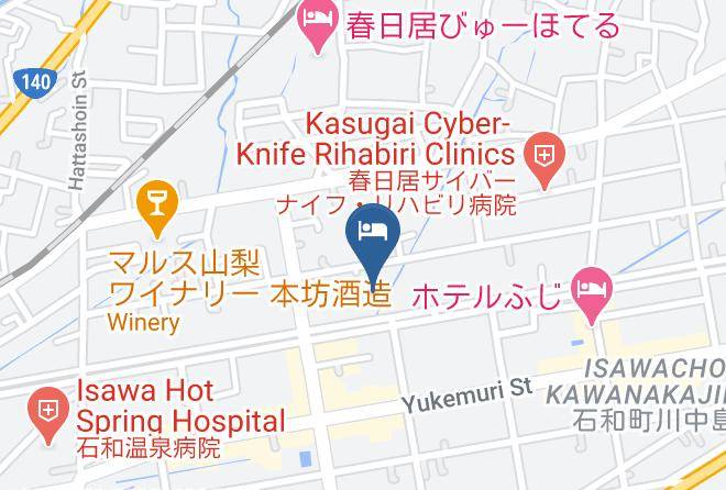 Fuefuki City - Hotel Hatta Maps