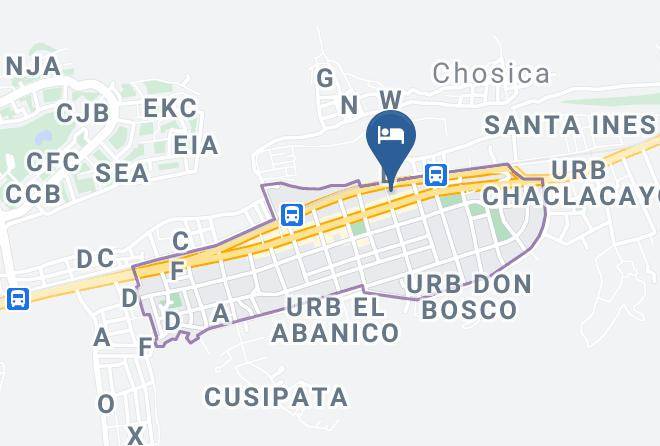 Chaclacayo - Hotel Hatunkay Chaclacayo Maps