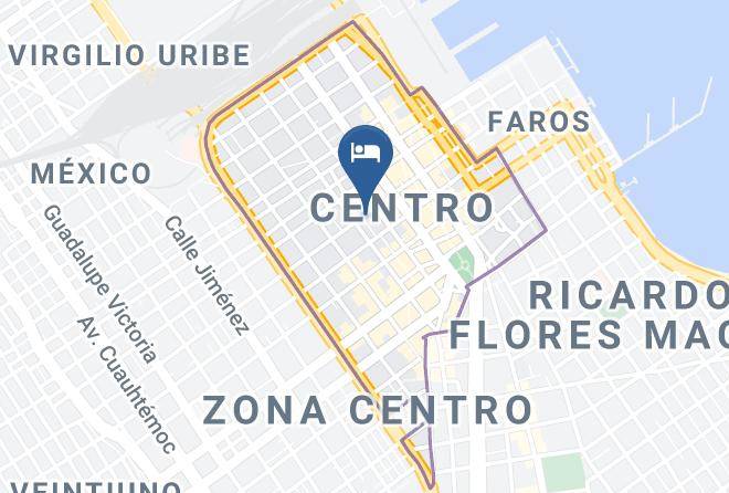 Veracruz Veracruz Centro - Hotel Hatzin Maps