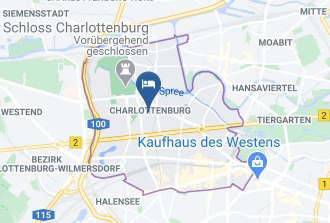 Stadt Berlin - Hotel Haubach Maps