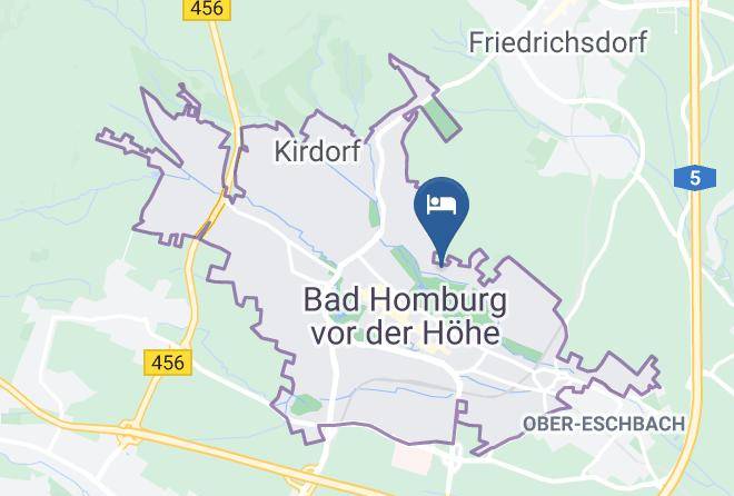 Hochtaunuskreis - Hotel Haus Am Park Bad Homburg Maps