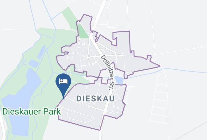 Saalekreis - Hotel Haus Am Park Maps