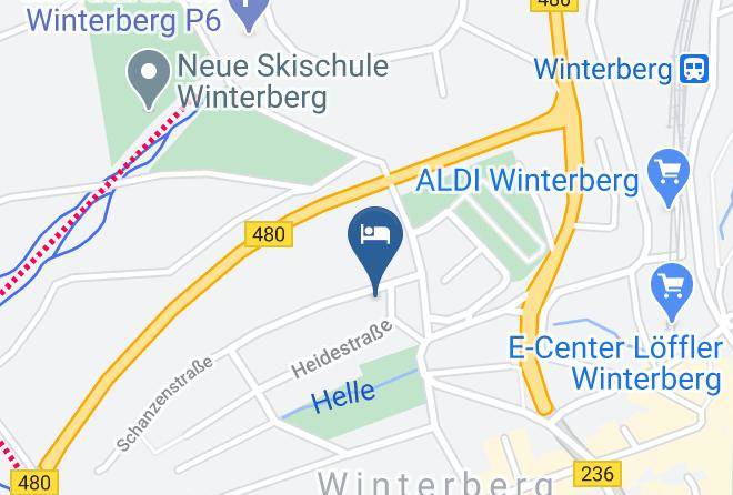 Hochsauerlandkreis - Hotel Haus Andrea Maps