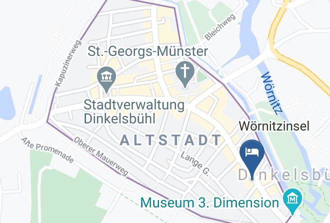 Ansbach - Hotel Haus Appelberg Maps