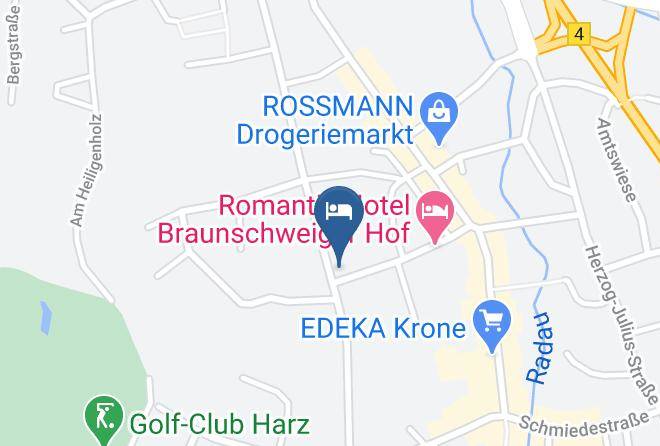 Goslar - Hotel Haus Bismarck Maps